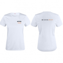 TEE SHIRT BLANC ACTIVE T