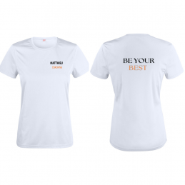 TEE SHIRT BLANC ACTIVE T