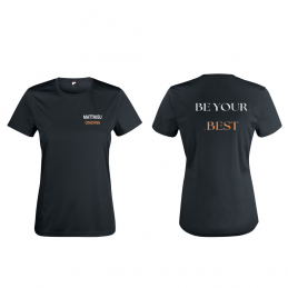 TEE SHIRT NOIR ACTIVE T